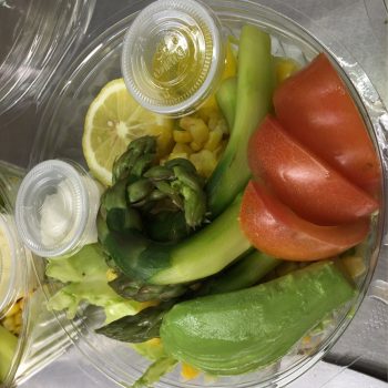 ensalada de espárragos