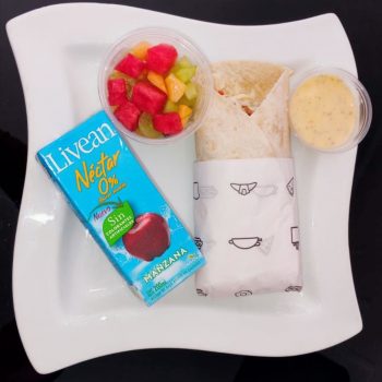 colacion wraps de pollo